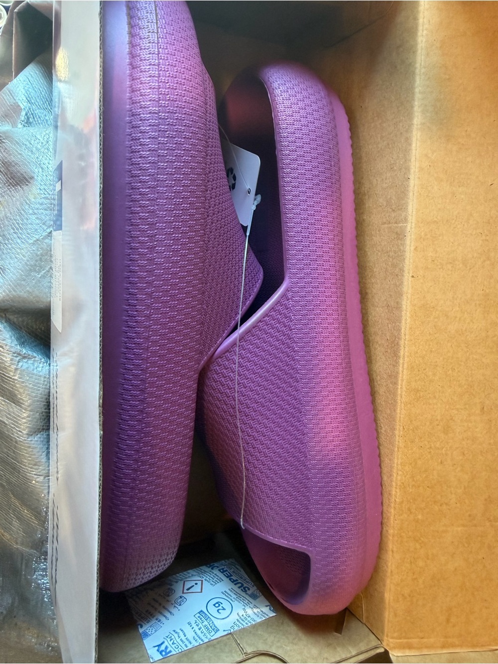 Women's Purple Slip-On Sandal Flats — Comfortable Everyday Wear